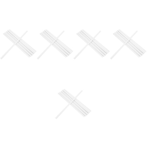 50Pcs Plastic Slide Binder Bars Binding Clips for Daily Use 2