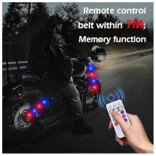 luci LED wireless per auto, 8 colori, impermeabili, ricaricabili tramite USB con telecomando.