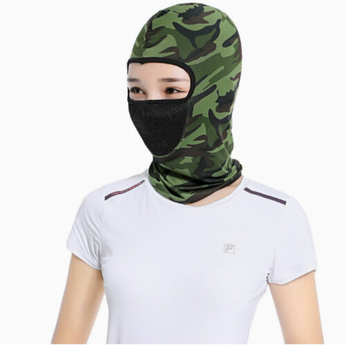 Κουκούλα ποδηλασίας Lycra ice silk αντηλιακή μάσκα αναπνεύσιμη εξωτερική ποδη 2