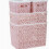 Plastic storage box with lid and creative hollowed-out pattern tabletop storage basket 4