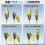 Four-in-one spring retractable data cable 65w super fast charging suitable for Android Apple Huawei typec charging cable 4