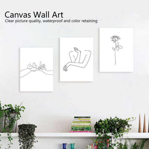 Contemporary Abstract Canvas Set, 3 Pieces 2