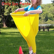 (Yellow Pants)Riesen Oma Hose Garten Spiel Outdoor Wurfspaß Party für Kinder Erwachsene und