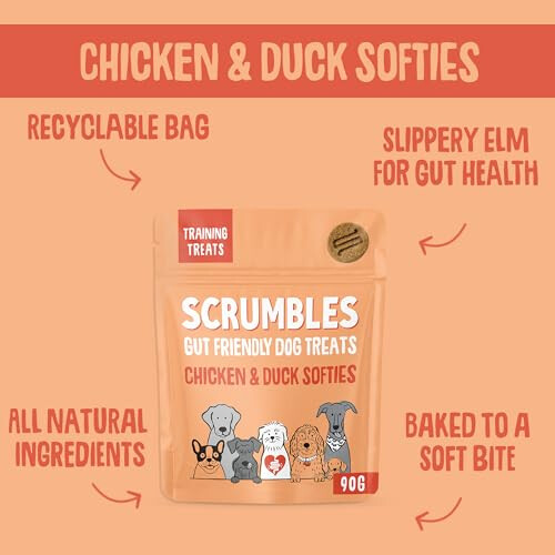 Scrumbles Scrumbles Softies, Chicken Training Treats (Pack of 8) 2