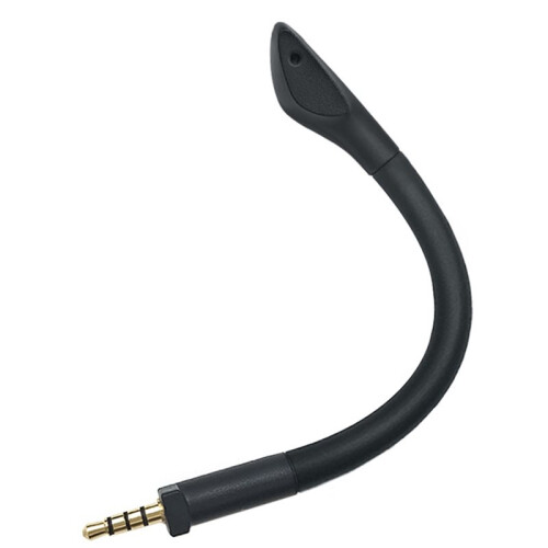 3.5mm Detachable Microphone Replacement for  Delta S Gaming Headset Noise Reduction Flexible Boom Mic