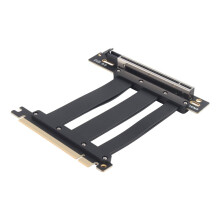 PCIe 5.0 X16 Riser Cable Compatible with PCIe 5.0 GPU 90 Degree Slot GPU Extension for RTX 5090 10CM