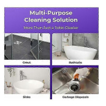 (1pc) 1-5x Fizzclean Toilet Foam Cleaner, Insta-action Fizzclean Foam Cleaner