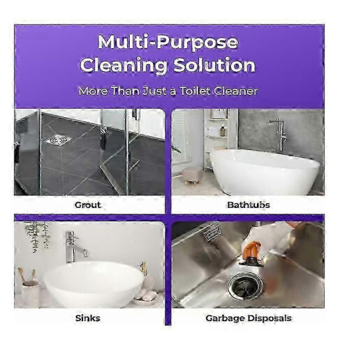 (4pcs) 1-5x Καθαριστικό Αφρού Τουαλέτας Fizzclean, Καθαριστικό Αφρού Fizzclean Άμεσης Δράσης