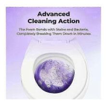 (3pcs) 1-5x Fizzclean Toilet Foam Cleaner, Insta-action Fizzclean Foam Cleaner