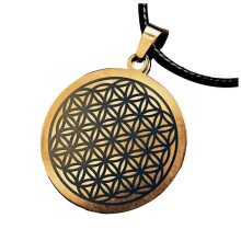 Levensbloem Ketting MWO Ketting Multi-Wave Oscillator Gepolariseerde Schijf Energiebalans en Boost Genezende Sieraden