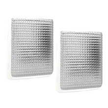 2pcs RV Vent Insulator 14″X14″X3″, Universal RV Skylight Cover with Reflective Surface, Skylight Shade
