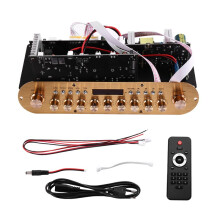 -Compatibele Versterkerkaart met Geluidsradio en Subwoofer voor Karaoke Thuis (EU-Stekker)
