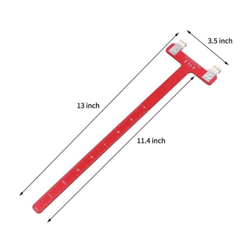 Archery Bow Square Nocking Points Pliers Bow String Knock Kit T Shape Turning Bow Square Ruler Tool String