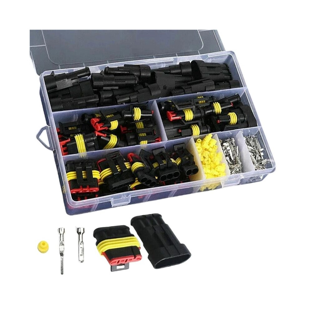 Waterproof Automotive Connectors (Boxed) For Xenon Lamp Wiring Harnesses And Waterproof Automotive Connectors 352Pcs 6031684892272