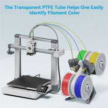 5 M PTFE-Schlauch für 1,75 mm Filament für Bambu AMS X1/ X1C/ P1P/ P1S/ A1 für Prusa MMU3 Direktantriebsextruder B