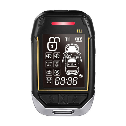 Car Two Way Alarm System Immobilizer Remote  Keyless Entry  Central Locking Control with Full Security Set