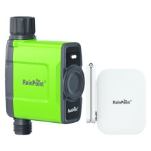 RAINPOINT Minuteur D'Eau Intelligent WiFi, Contrôleur Pulvérisation, Vanne Temporisation Tuyau, Système D'Irrigation Goutte Goutte Automatique pour