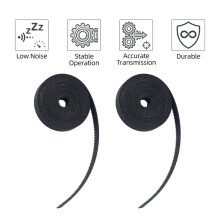 For Qidi 4 Belt Kit Accurate Transmission and Durable Belt Kit for Qidi Plus4 3D Printer Part Resistant Replacement