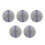 5pcs MWO EMFS Disk 10CM MultiWave Oscillator Antenna Lakhovsky MWO Optical  Disk for EMF Harmonizing & Decor 1