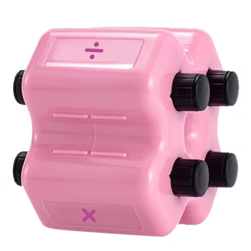 Math Practice Stamp 4 in 1 Digital Roller Stamp,Addition Subtraction Multiplication Worksheet Maker