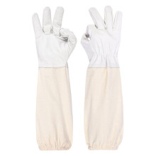 Imkerhandschuhe - Verdickte Ziegenleder-Imkerhandschuhe für Damen und Herren - Imkerbedarf