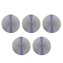 5pcs MWO EMFS Disk 5CM MultiWave Oscillator Antenna Ornament Lakhovsky MWO Optical Disk for EMF Harmonizing Decor