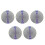 5pcs MWO EMFS Disk 5CM MultiWave Oscillator Antenna Ornament Lakhovsky MWO Optical  Disk for EMF Harmonizing Decor 1
