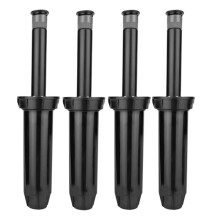 4pcs 1804VAN 4 Inch Sprinkler , Lawn Sprinkler with Adjustable 0-360 Degree Arc Nozzle Pattern