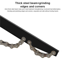 Bicycle Cassette Removal Tool Chain Whip Wrench Set for-Mountain and Road Bike Sprocket Removal and Gear Maintenance