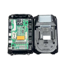 5Core Battery Storage Box Case for 21700 Protection Circuit Board+Light Panel for Replacement Parts