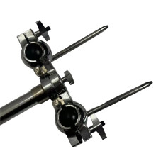 Drum Extension Clamp Holder Cymbal Arm Attachment with Clamp Holder Bracket for Drum Drummer Instrument