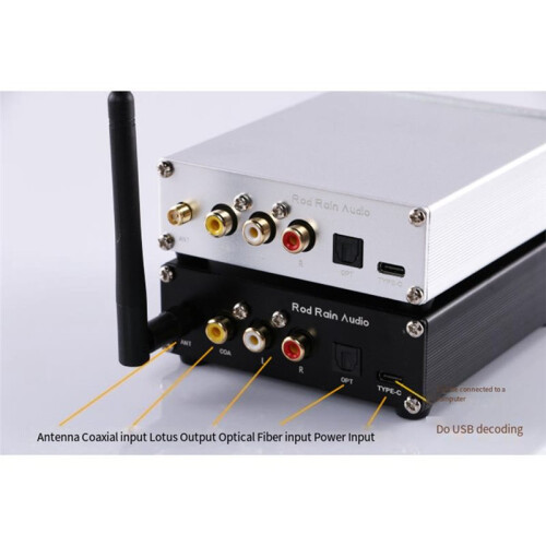 AD8620  5.4 Lossless Decoder ES9039 Decoding APTX LDAC Fever HIFI Receiver High Sound Decoder A