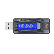 KWS-V21 USB Tester QC2.0 4-30V Digital Voltmeter Ammeter Power Capacity Monitor Battery Capacity Tester