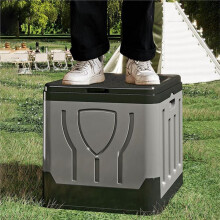 Portable Camping Toilet Foldable Large Capacity Bucket for Outdoor Hiking RV Travel Road Trip, Car Beach Tent Boat