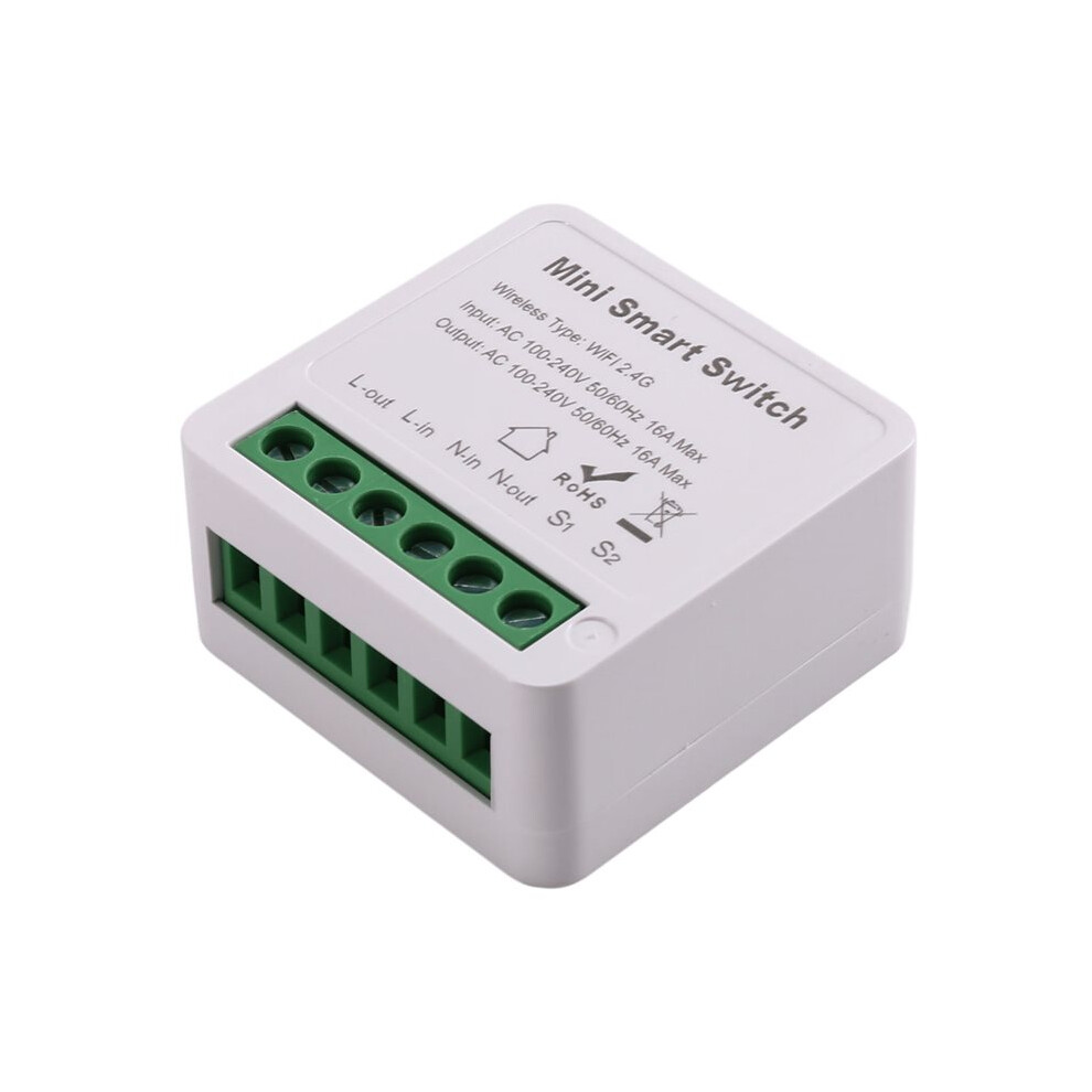 Tuya Wifi Module 16A Diy 2-Way Control Relay Breaker App Remote Voice Control Works For Alexa 6032845726078