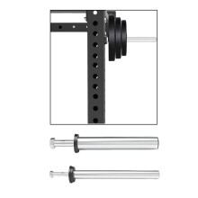 Weight Plate Holder for Squat Rack Organizer Attachments Strength Training Fitness Exercise Equipment 25mm Single Bolt