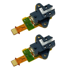 2 Jack Audio pour Casque Audio pour Console de Jeux pour 2 - Emplacement pour Écouteurs - Accessoires de Jeu et Pièces de Réparation de