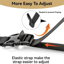 Backpack Straps and Buckles Set -Adjustable 19.49" Pack Attachment Strap Accessories Backpack Attachment Strap Nylon