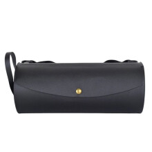 Bike Handlebar Bag 2L Waterproof Bicycle Handlebar Bag Small Bike Front Bike Storage Cylinder Bag with Shoulder Strap