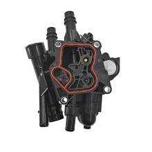 Conjunto da Carcaça Do Termostato 25600-2S000 com Módulo de Gerenciamento Térmico para  Sonata Tucson Santa Fe 2.5L 2020-2023