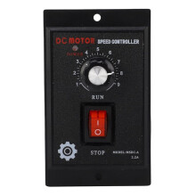 Motor Speed Controller, 110V AC Input 110V Output Motor Control Sensitive for 50W 100W 120W Motors(400W)