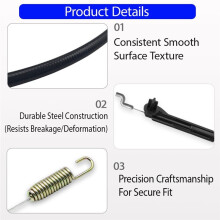 139-6594 Brake Cable & 139-6595 Drive Traction Cable for Toro Recycler 21462 21464 21465 21466 21468 21472 21771 21772
