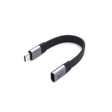 USB4 Short USB C to USB C Full Function Cable 80Gbps Data 8K Display PD 240W Fast Charging Cord 0.13M