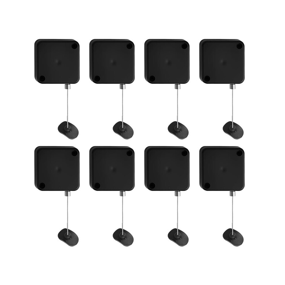 8Pcs Remote Control Tether Tv Remote Control Leash Retractable Safety Lock With Adjustable Strap A 6032845749596