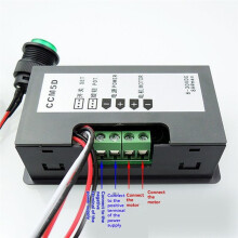 6V 12V 24V 6A PWM  Brushed Motor Speed Controller Infinitely Variable Led Digital Display Motor Control Module