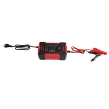 Carregador de Bateria de Carro, Carregador Inteligente de 12V 6A para Baterias de Chumbo-Ácido de Carro, Motocicleta, Cortador de Grama e , com