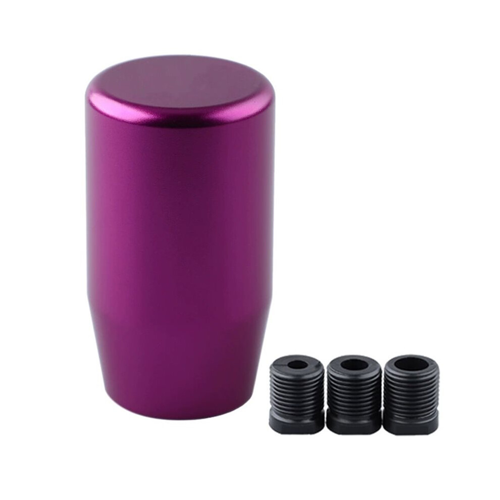 80Mm Car Shift Knob, Aluminum Weighted Car Gear Shift Manual Knob With 3 Thread Adapters M8 M10 M12 X 1.25 6031711557136