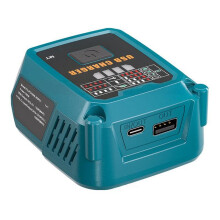 Cargador de Batería para Portátil, Cargador de Reemplazo para Baterías de Herramientas de Litio-Ion de 14.4-20V para