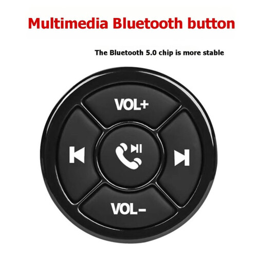 Wireless Media Button Remote Controller for Car Steering Wheel Music Player  Audio Control for Android