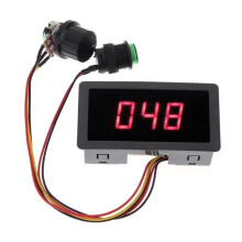 6V 12V 24V 6A PWM Brushed Motor Speed Controller Infinitely Variable Led Digital Display Motor Control Module